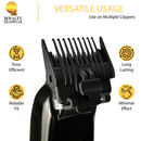 THE ROYALTY GUARD : 3 IN 1 ADJUSTABLE CLIPPER GUARD (1.5MM, 3MM, 4.8MM) = (1/2, 1, 1-1/2)
