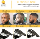 THE ROYALTY GUARD : 3 IN 1 ADJUSTABLE CLIPPER GUARD (1.5MM, 3MM, 4.8MM) = (1/2, 1, 1-1/2)