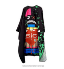 GAMMA+ X STYLECRAFT RADIOACTIVE BARBER & STYLIST CAPE – Black - SC311B