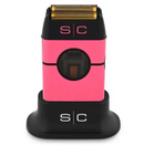StyleCraft Instinct Metal Double Foil Shaver w/ IN2 Vector Motor & Intuitive Torque Control – Pink -  SC807PK