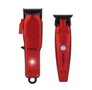 StyleCraft Super-Torque Modular Rebel Clipper & Trimmer Combo Set – Red - SC203R