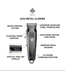 Cortadora de pelo inalámbrica StyleCraft S|C Ace Metal Edition con pantalla digital – SC610N