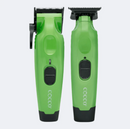Cocco Hair Pro Hyper Veloce Clipper and Trimmer COMBO By PBCS- Green