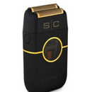 StyleCraft Instinct Metal Double Foil Shaver w/ IN2 Vector Motor & Intuitive Torque Control – Black - SC807B