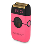 StyleCraft Instinct Metal Double Foil Shaver w/ IN2 Vector Motor & Intuitive Torque Control – Pink -  SC807PK
