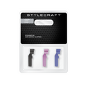 STYLECRAFT Replacement Clipper Floating Levers 3 Pack – Metallic Pink, Metallic Blue, Matte Black - SCFL3