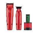 Babylisspro FXONE LO-PRO Clipper & Trimmer Combo Set - Matte Red (FX129MRPK)