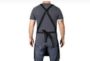 GAMMA+ X STYLECRAFT BARBER APRON - all Solid Black - SCGPBA