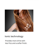 Secador de pelo con tecnología iónica Gamma+ Xcell, color negro