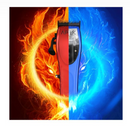 Cortadora de pelo inalámbrica con motor rotatorio de par supertorsionado StyleCraft S|C Apex, color rojo