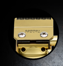 CORTADORA DE PELO PROFESIONAL INALÁMBRICA GAMMA+ GOLDEN GUN CON MOTOR MICROCHIP MAGNÉTICO DE 9 V – Edición de coleccionista