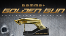 CORTADORA DE PELO PROFESIONAL INALÁMBRICA GAMMA+ GOLDEN GUN CON MOTOR MICROCHIP MAGNÉTICO DE 9 V – Edición de coleccionista