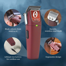 Oster Fast Feed Cordless Clipper – Red - 076023-910-000