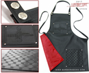 Delantal de barbero Luxury Life de BarberGeeks – Negro
