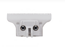 GAMMA+ White Ceramic Replacement Deep Tooth Moving Trimmer Blade - GPMCDTB