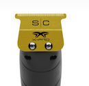 StyleCraft S|C Gold X-Pro Wide Fixed Trimmer Blade with DLC Deep Tooth Cutter - SC527GB