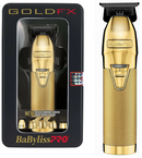 BaBylissPRO GoldFX Skeleton Cordless Trimmer FX787GDB – Original Gold with Deep Tooth Black Blade