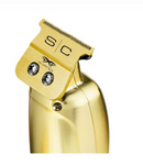 Recortadora inalámbrica digital con motor sin escobillas y cuerpo totalmente metálico StyleCraft S|C SABER, color dorado