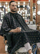 Barber Strong barber Cape black and gold