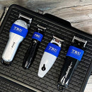 Bandas de agarre para cortadora de pelo TRUBARBER, color azul, 4 unidades