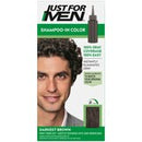 Just For Men Shampoo-In Color Gray Hair Coloring for Men Darkest Brown 1.11 oz