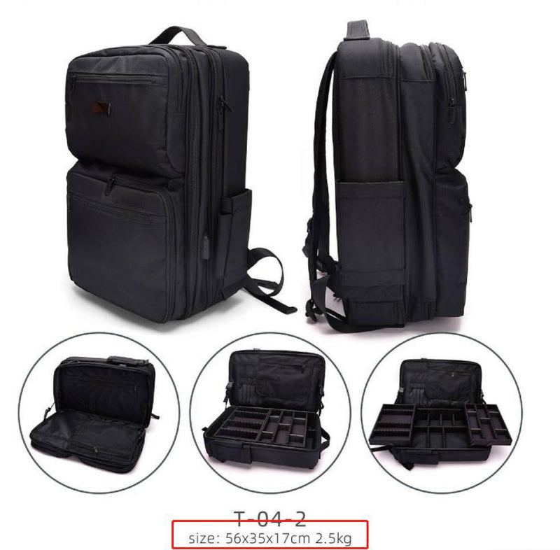 Professional Barber Bag – backpack for barbers – Black
