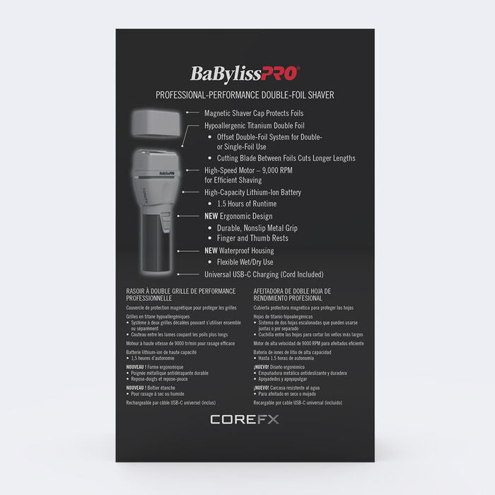 BaBylissPRO COREFX Shaver FX75SF2