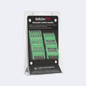 BaBylissPRO® X Tomb45 Precision Clipper Guards (Green)-FXPCG2