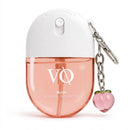 VQ LTO Box w Charm Hand Sanitizer – Peach – 1.01 fl oz