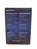 BaBylissPRO® Limited Edition LithiumFX+ Clipper & Double-Foil Shaver Prepack (Matte Black) FX63FSPKMB