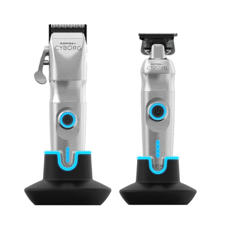 Gamma+ Cyborg Cordless Clipper & Trimmer Combo