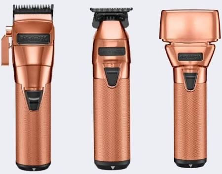 Babylisspro 3pc RoseGoldFXONE Combo by PBC – FXONE Clipper FX899RG, FXONE Trimmer FX799RG , FXONE Shaver FX79FSRG