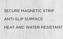 Alfombrilla y organizador magnéticos para estación de peluquería Gamma+ n.° GP305B