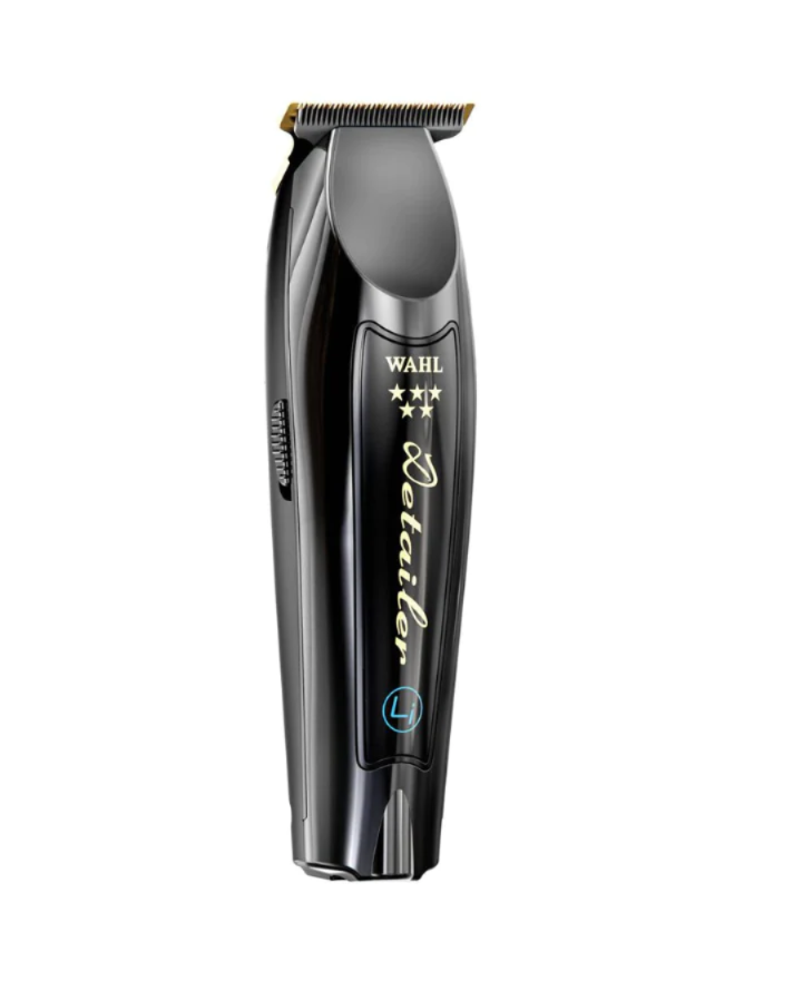 Combo de barbería inalámbrico Wahl 5-Star negro/dorado: cortadora Magic Clip inalámbrica y cortadora de detalles inalámbrica – n.° 3025397