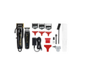 Combo de barbería inalámbrico Wahl 5-Star negro/dorado: cortadora Magic Clip inalámbrica y cortadora de detalles inalámbrica – n.° 3025397