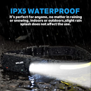 Tira de luces LED para cabeza de barbero, color negro