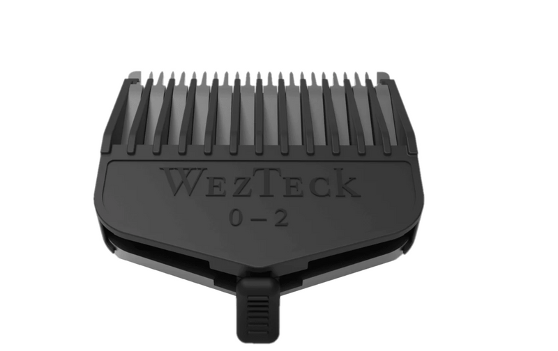 WEZTECK ONE BLADE GUARD – Made 2 Fade – from #0 to #2 = (0 , 1/2 , 1 , 1-1/2 , 2)