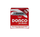 Hojas de afeitar Dorco Red Pre Cut de un solo filo, 100 unidades