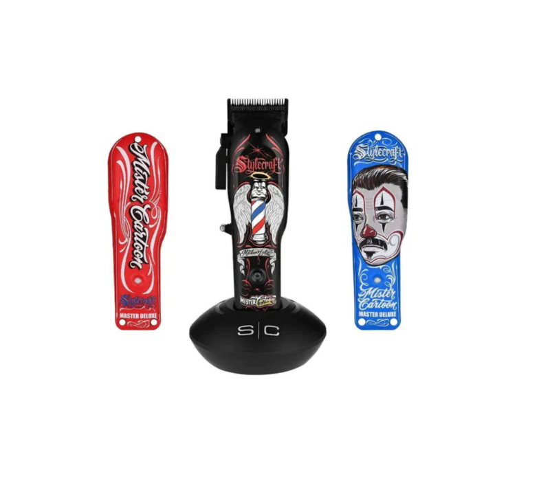 StyleCraft S|C X MISTER CARTOON PROFESSIONAL REBEL CORDLESS HAIR CLIPPER – LIMITED EDITION SERIES