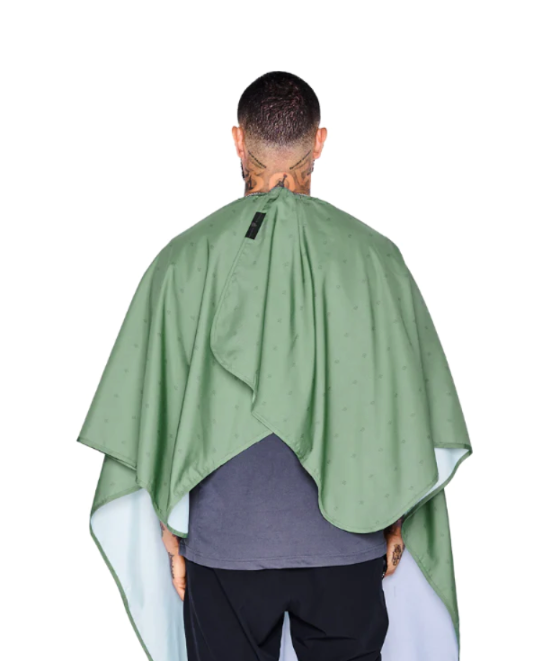 Barber Strong barber Cape – Shield Army Green