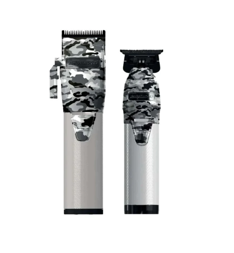 BABYLISSPRO LIMITEDFX COLLECTION EDITION CAMO METAL LITHIUM CLIPPER AND TRIMMER COMBO