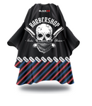 Capa de barbero con calavera de BlackIce