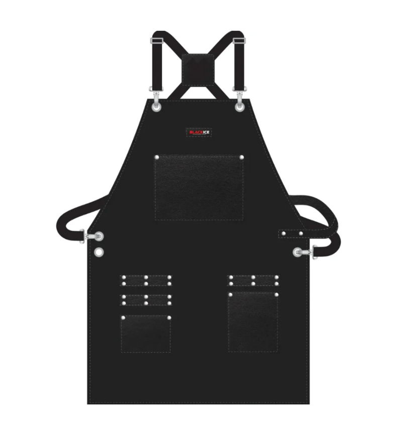 Blackice Professional Signature Series Barber Apron – Classic Black BVE011BLA