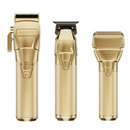 Combo de 3 piezas GOLDFXONE de Babylisspro de PBCS: cortadora FXONE FX899G, recortadora FXONE FX799G y afeitadora FXONE FX79FSG