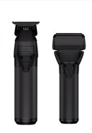Combo de 2 piezas Babylisspro BlackFXONE de PBCS: recortadora FXONE FX799BM y afeitadora FXONE FX79FSMB