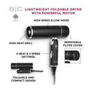 Stylecraft S|C ACE FOLDABLE LIGHTWEIGHT HAIR DRYER - SC103B