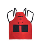 GAMMA+ X STYLECRAFT BARBER APRON – Red - SC315R