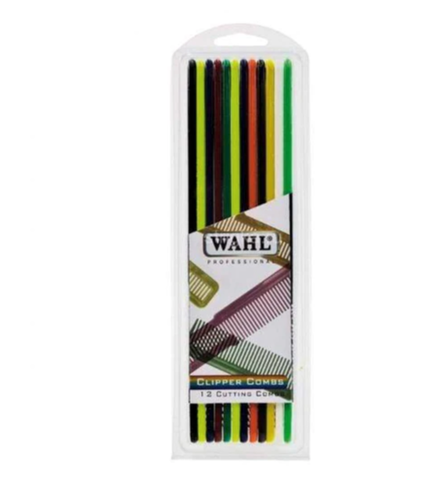 Wahl Professional Assorted Clipper Combs 12 Pack