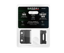 Cuchilla de repuesto para cortadora de pelo fija Gamma DLC con juego de cortadores de dientes delgados móviles n.° GP520B 