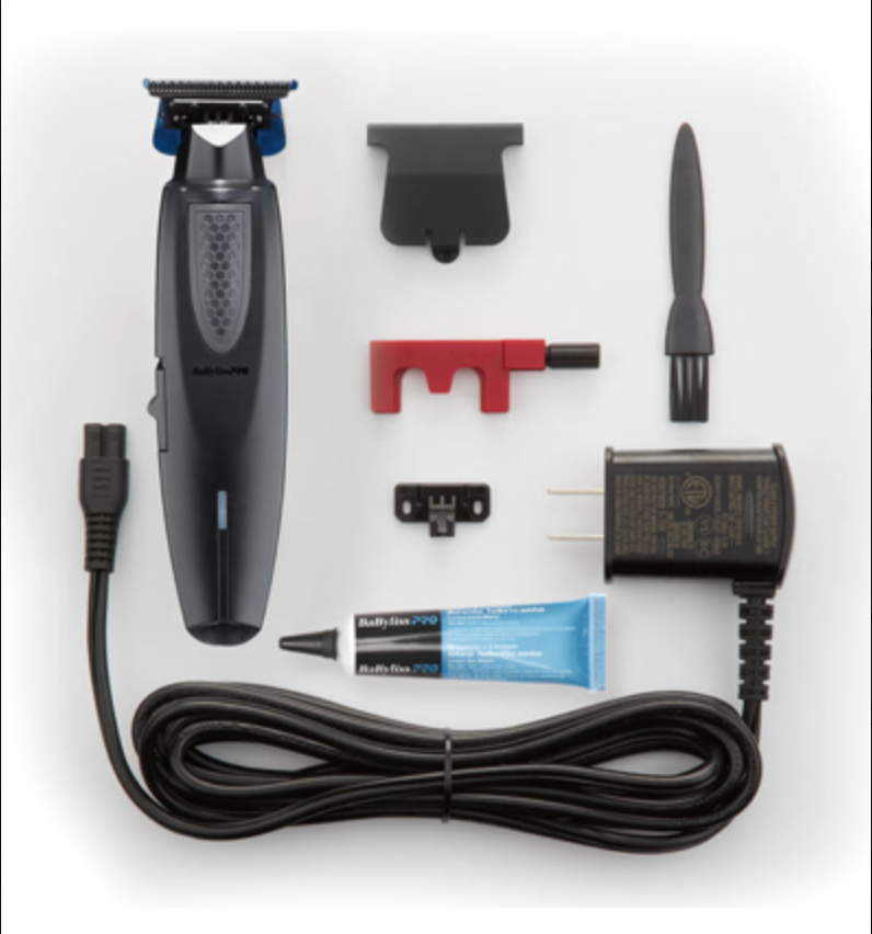 BABYLISSPRO LITHIUMFX+ LIMITED EDITION MATTE BLACK CORD/CORDLESS LITHIUM ERGONOMIC TRIMMER